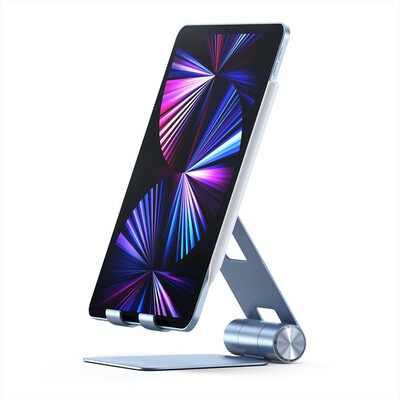 SATECHI - STAND REGOLABILE R1 PER IPAD IN ALLUMINIO-blu