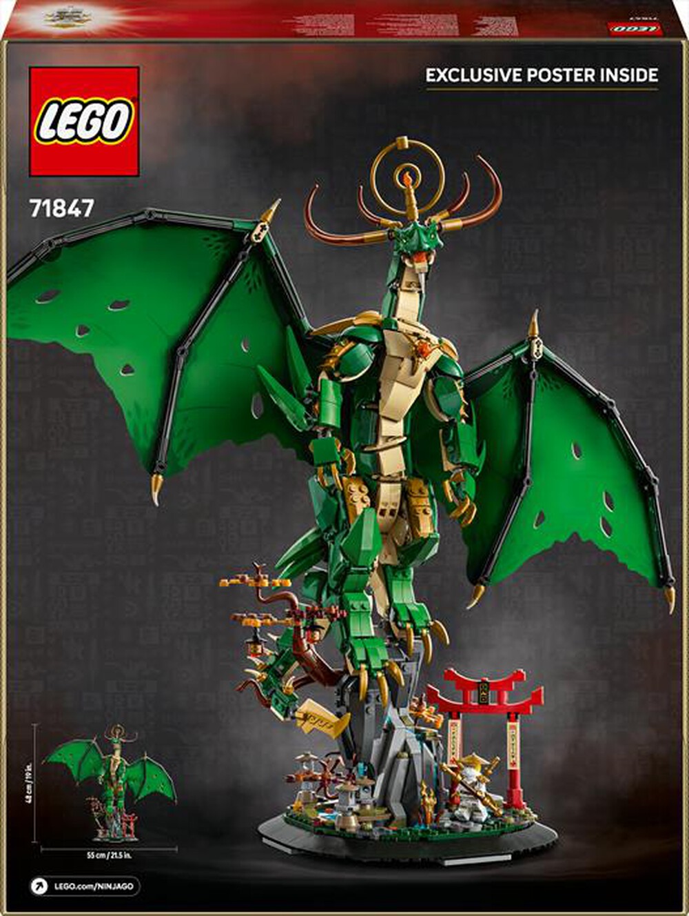 "LEGO - DRAGO-GUARDIANO-,"