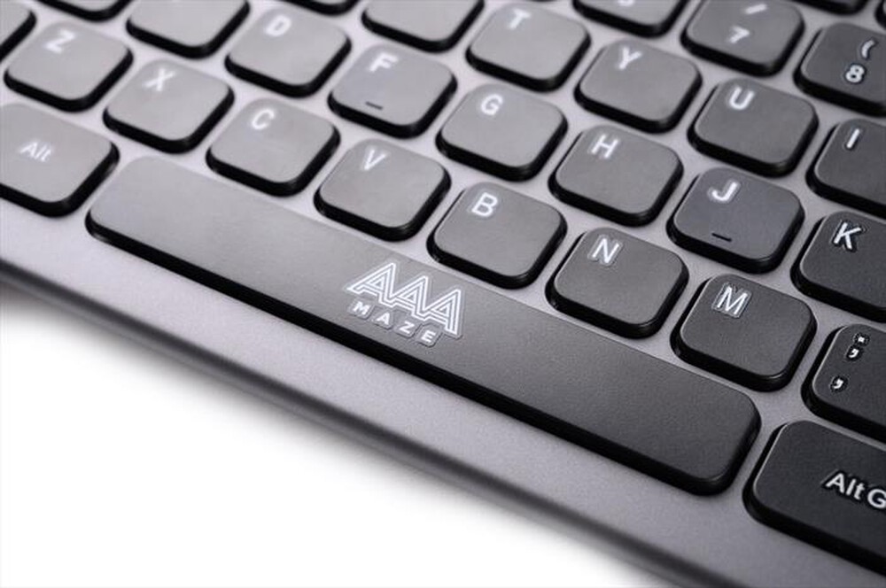 "AAAMAZE - KEYBOARD+MOUSE WIRELESS PREMIUM-Nero"