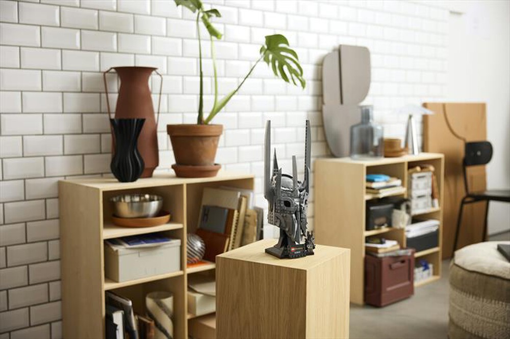 Immagine del prodotto LEGO - ICONS Signore degli Anelli: Elmo di Sauron - 11373-Multicolore