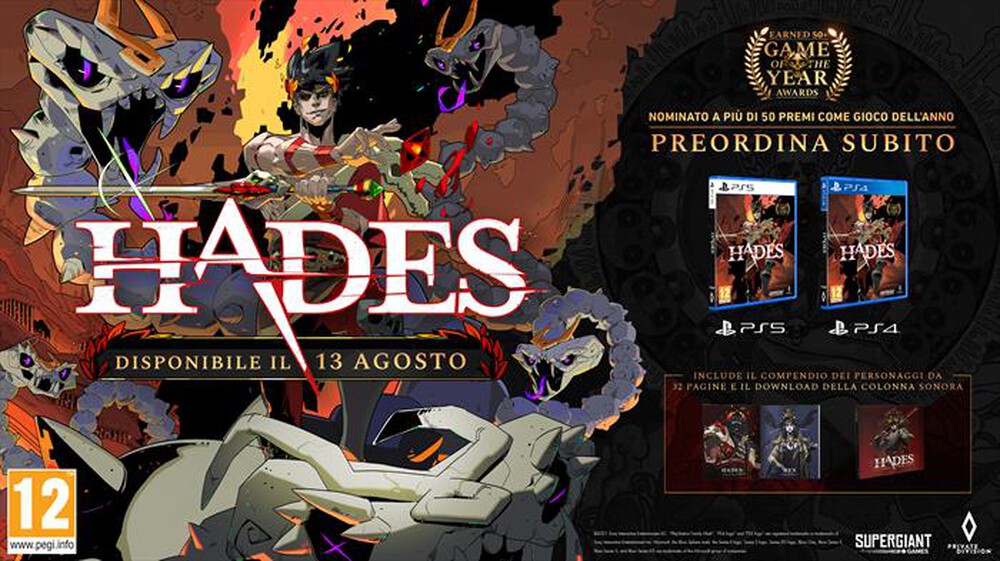 Hades II (2) - Prevendita PS4 [Versione EU Multilingue]