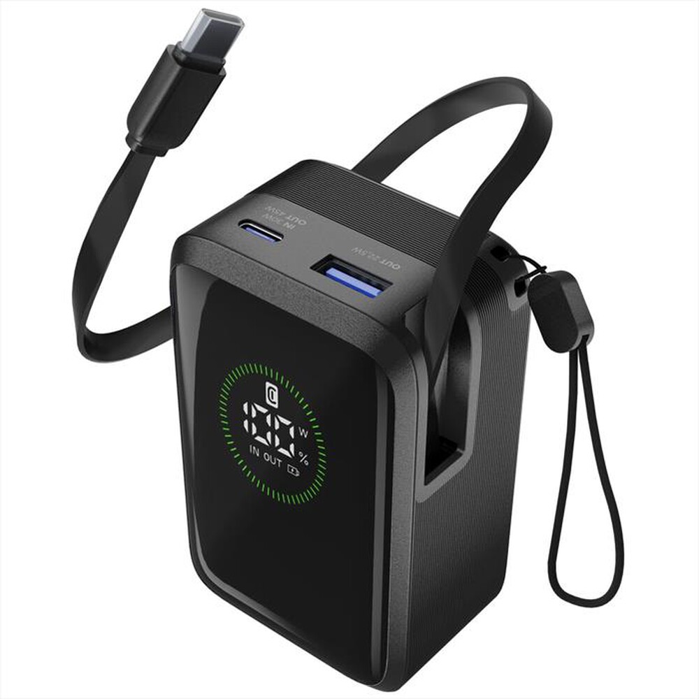 Immagine del prodotto CELLULARLINE - POWER BANK ROLLER 10000-Nero