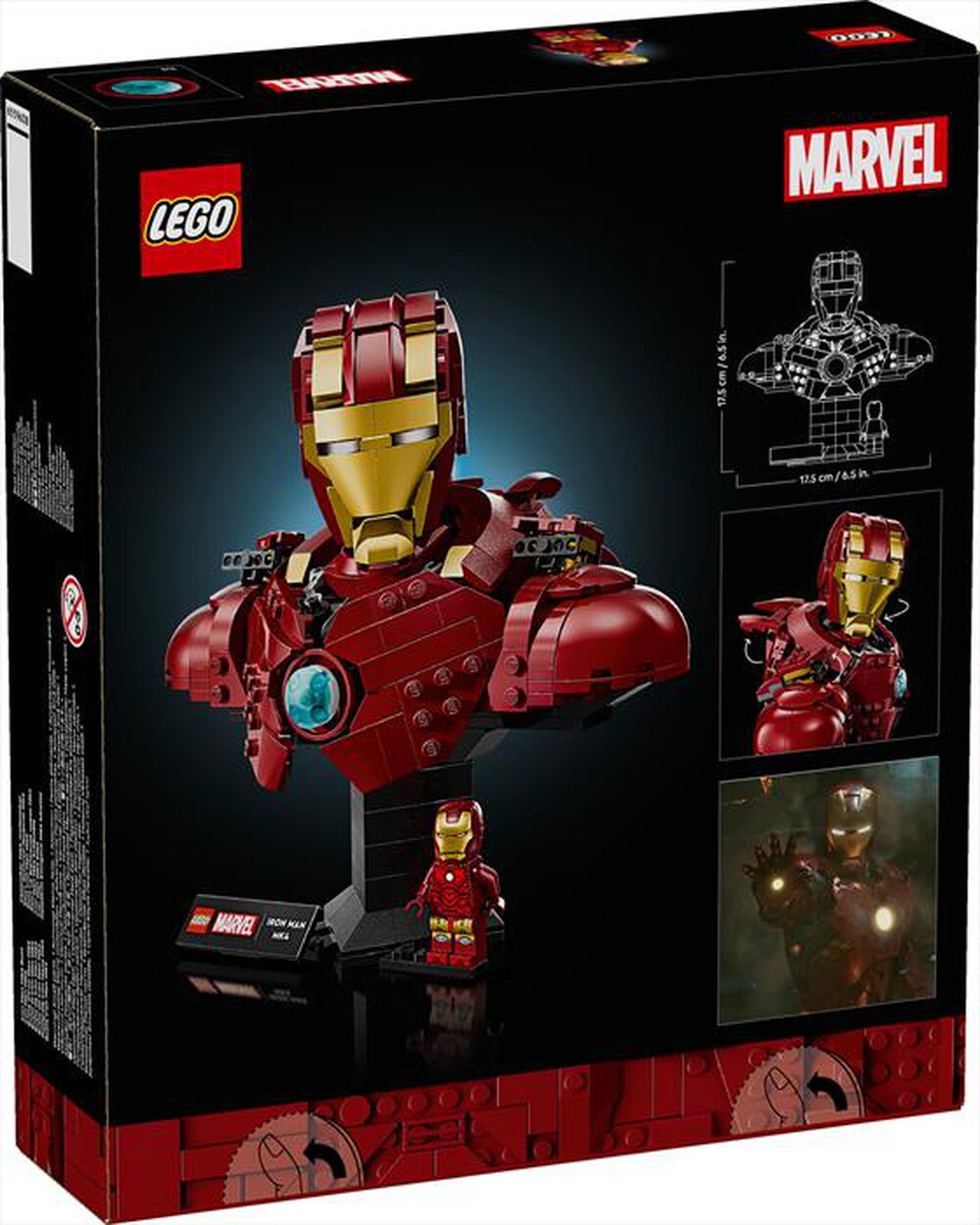 "LEGO - MARVEL Busto di Iron Man MK4 - 76327"