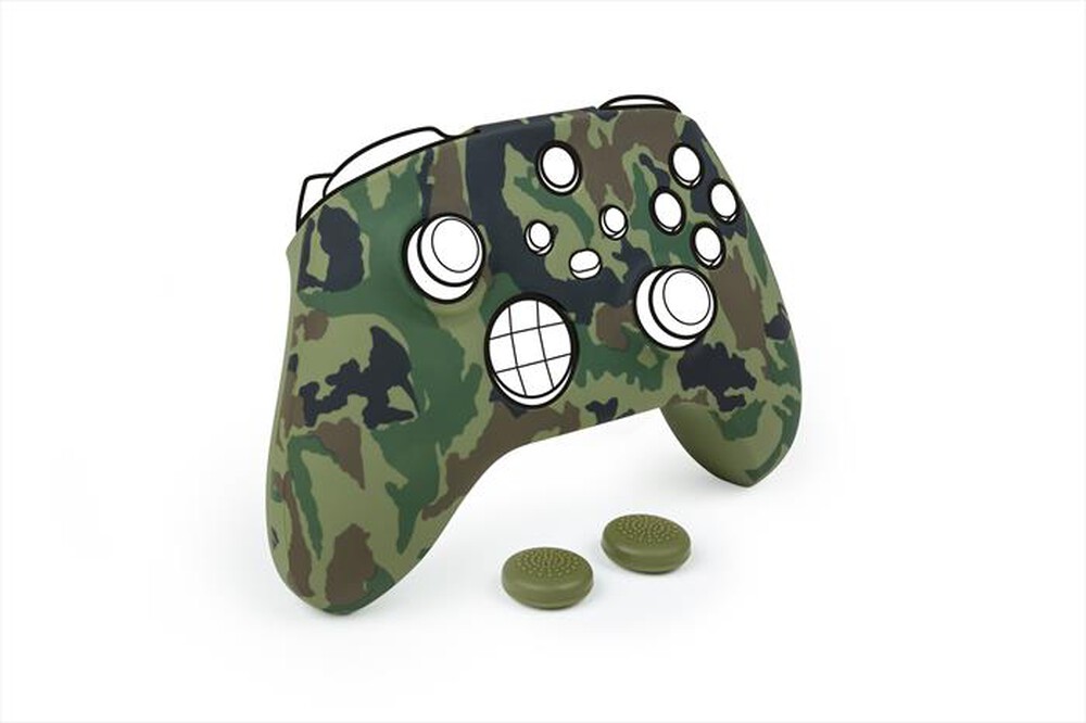 "NACON - SKIN SILICONE CONTROLLER CAMO XBX-Camouflage Green"