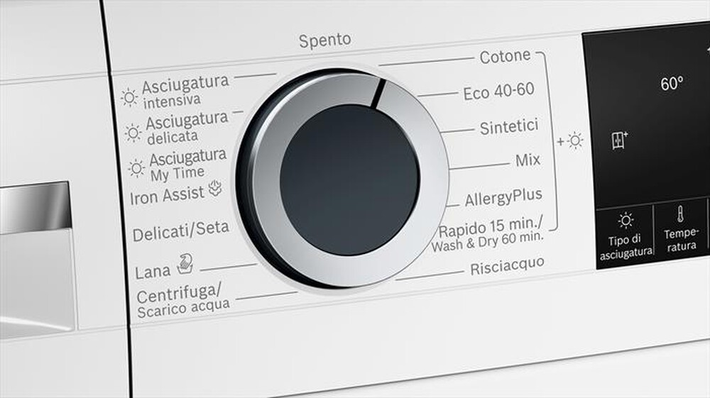 "BOSCH - Lavasciuga WNG25440IT 10/6 Kg Classe C-BIANCA"
