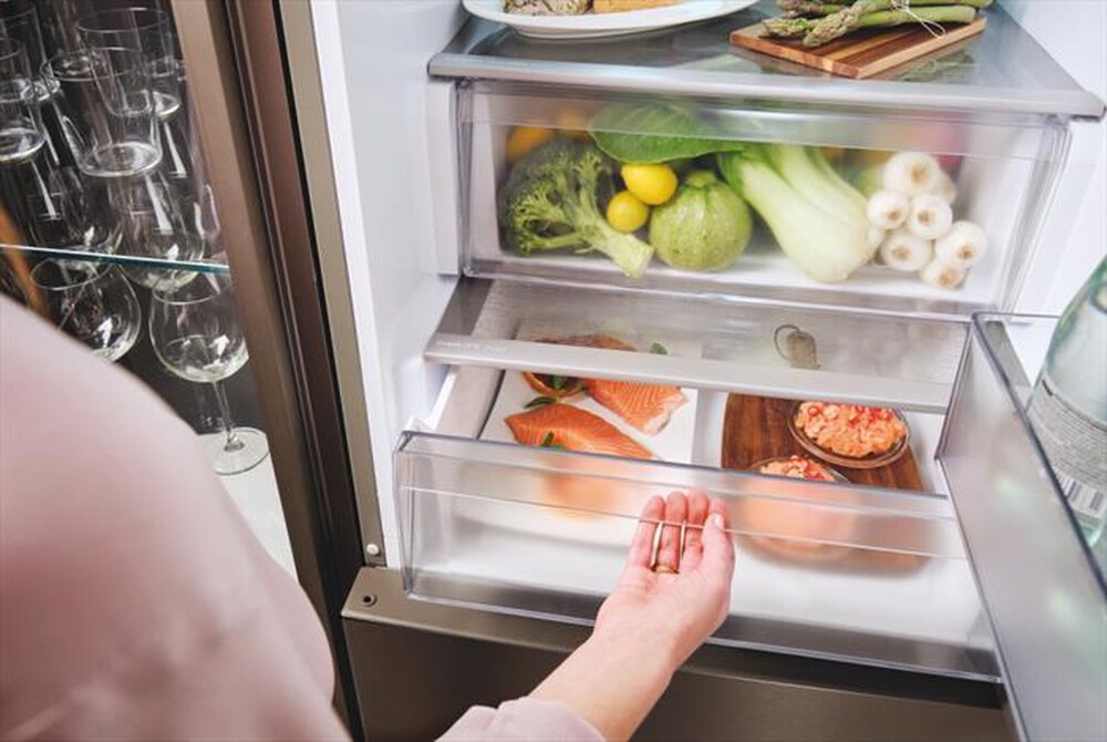 Immagine del prodotto CANDY - Frigorifero combinato CNCQ2T620EX Classe E 409 lt-Stainless steel