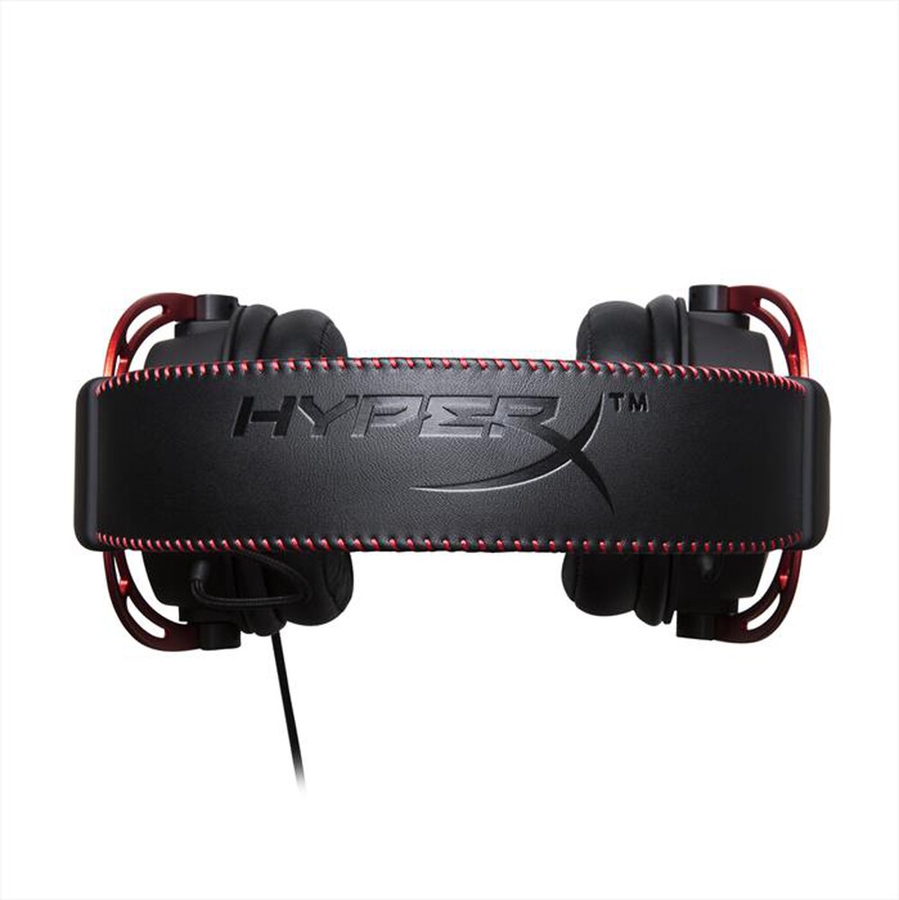 "HYPERX - Cuffia PC CLOUD ALPHA-Nero e Rosso"