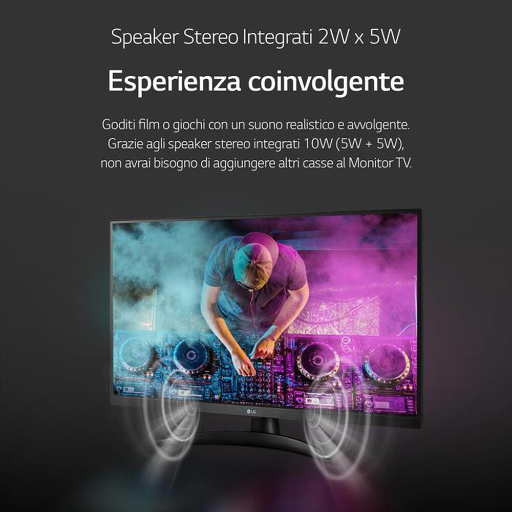 Immagine del prodotto LG - TV LED FHD 27" 27TQ615S-PZ.API-Nero