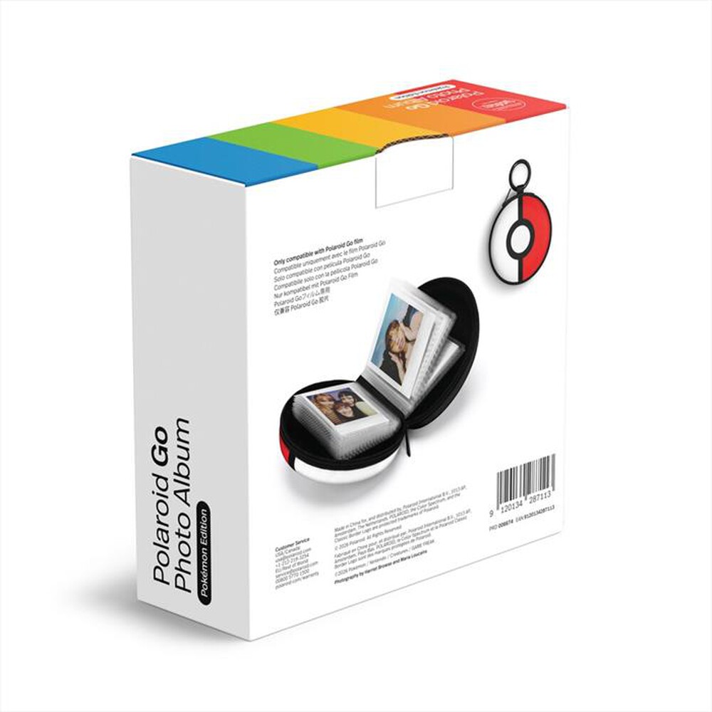 Immagine del prodotto POLAROID - GO ALBUM - POKEMON-Rosso, Bianco e Nero