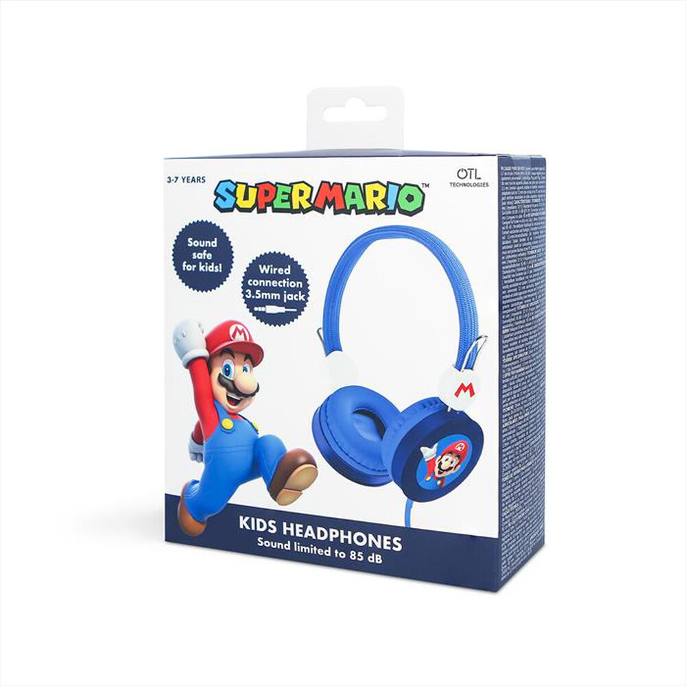 Immagine del prodotto OTL - Cuffie a padiglione chiuso MARIO CORE WIRED-Blu