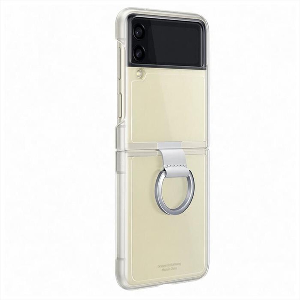 "SAMSUNG - CLEAR COVER WITH RING-Trasparente"