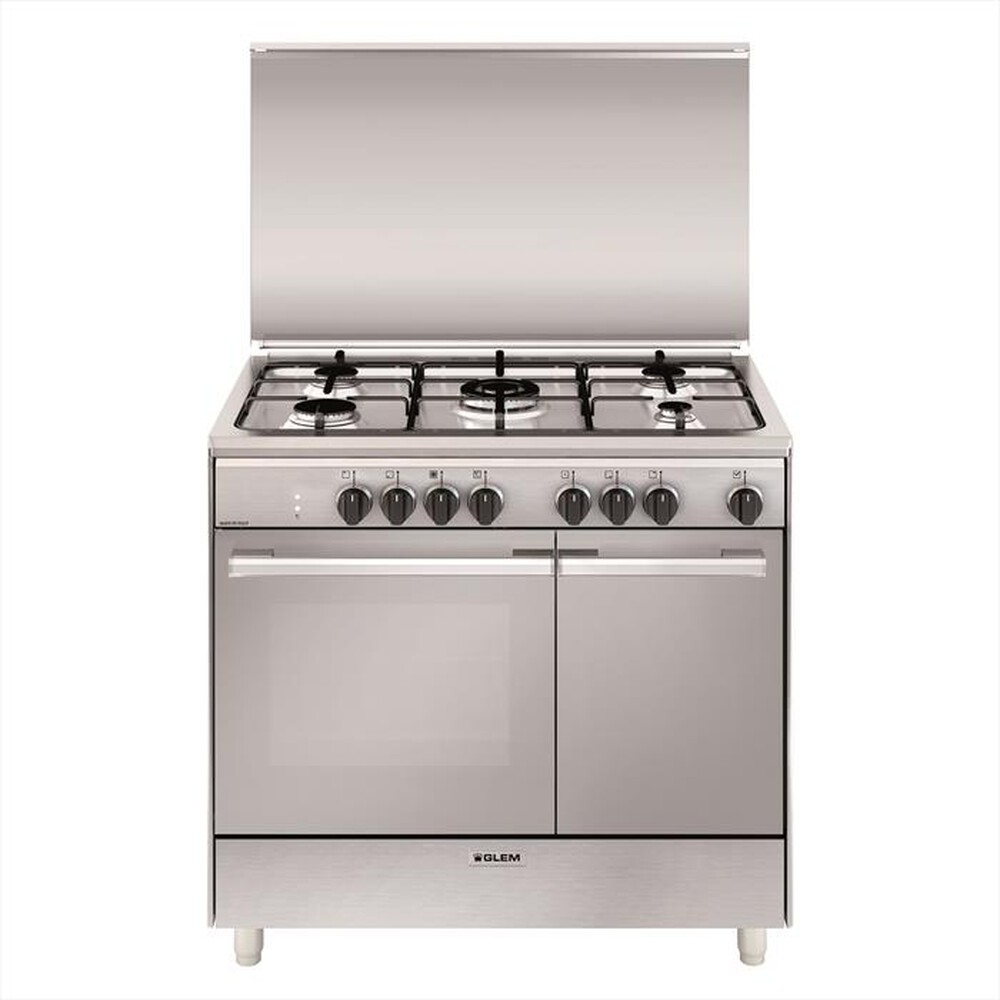 "GLEM GAS - Cucina a gas UR965MI Classe A-Inox"