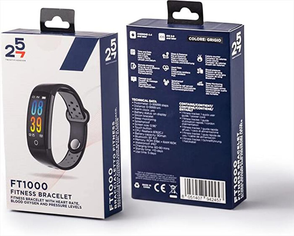 Immagine del prodotto 257 - Cardiofrequenzimetro FT1000-Black