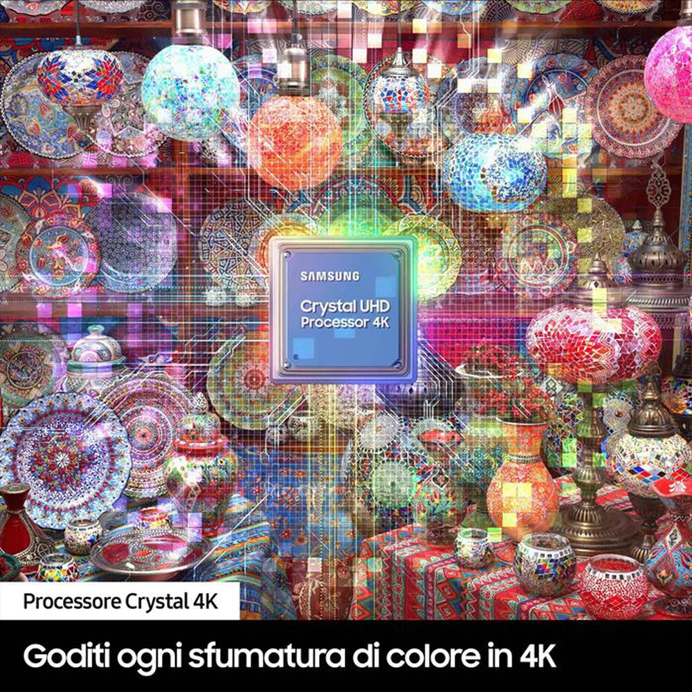 Immagine del prodotto SAMSUNG - Smart TV LED UHD 4K 55" UE55DU7170UXZT-BLACK