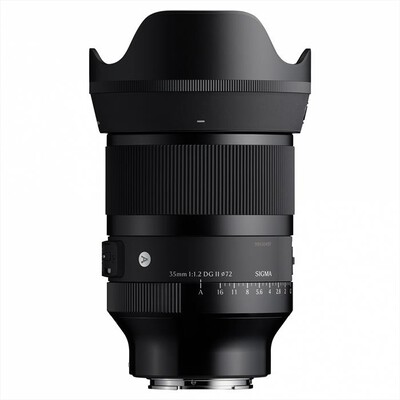SIGMA - Obiettivo 35mm-F/1.2 (A) AF DG II SONY E-MOUNT-Nero
