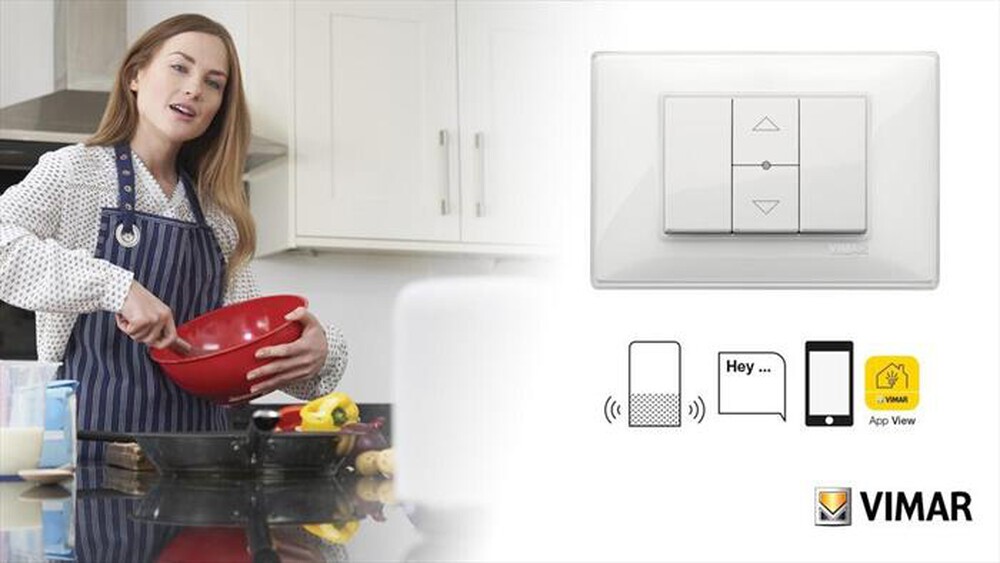 Immagine del prodotto VIMAR - COMANDO TAPPARELLA CONNESSO IOT-Bianco