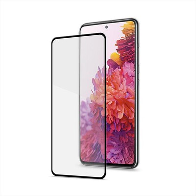 CELLY - FULLGLASS932BK - VETRO PER GALAXY S20 FE 4G/5G-Trasparente/Vetro