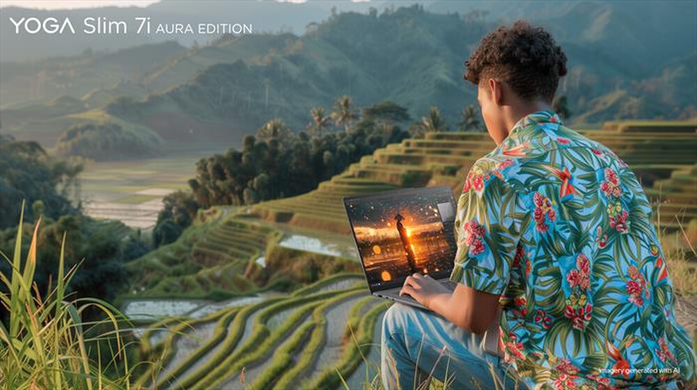 "LENOVO - Notebook 15,3\" YOGA SLIM 7 83HM003MIX-Luna Grey"