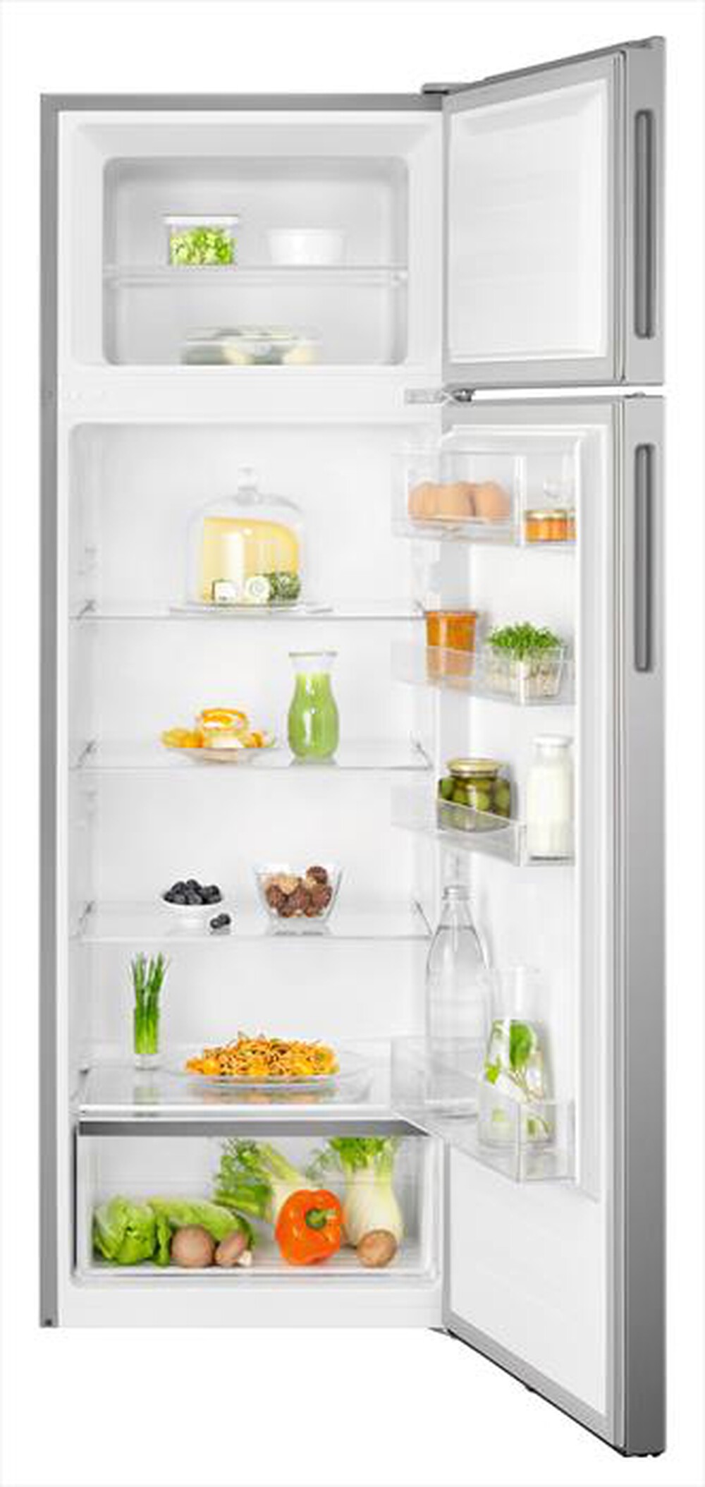 "ELECTROLUX - Frigorifero 2 porte LTB1AE28U0 Classe E 244 lt-Silver Inox antimpronta"