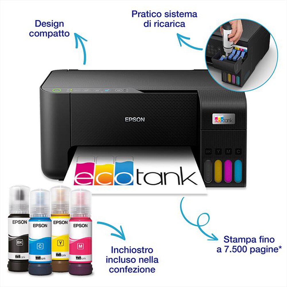"EPSON - ECOTANK ET-2810-Nero"