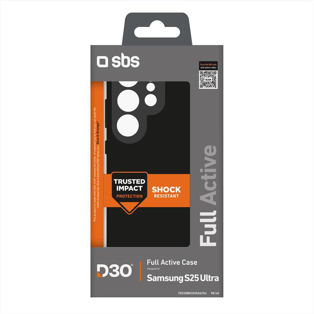 Immagine del prodotto SBS - Cover TED3OBKCOVSAS25U per Samsung S25 Ultra-Nero
