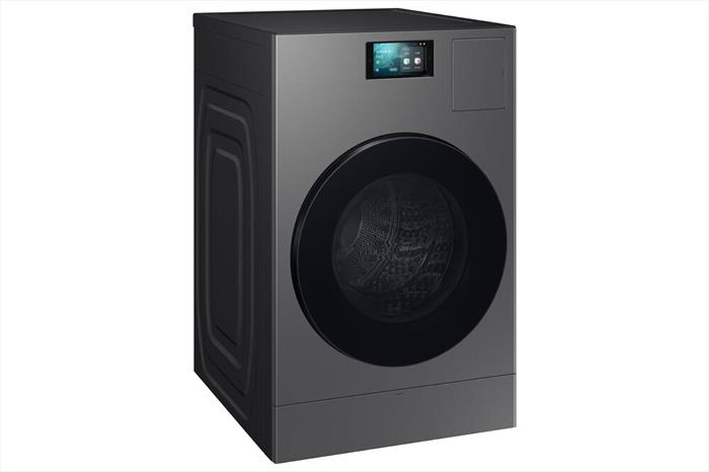 "SAMSUNG - Lavasciuga WD18DB8995BZT2 18/11 Kg Classe A-Dark Silver Steel -oblò Nero"