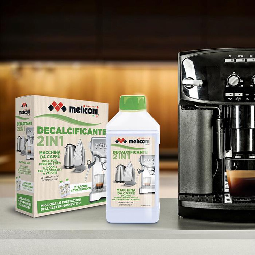 Immagine del prodotto MELICONI - DECALCIFICANTE ECO 2 IN 1-Astuccio contenente 2 flaconi