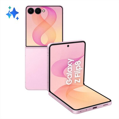 SAMSUNG - Galaxy Z Flip8 12+256GB-Pink