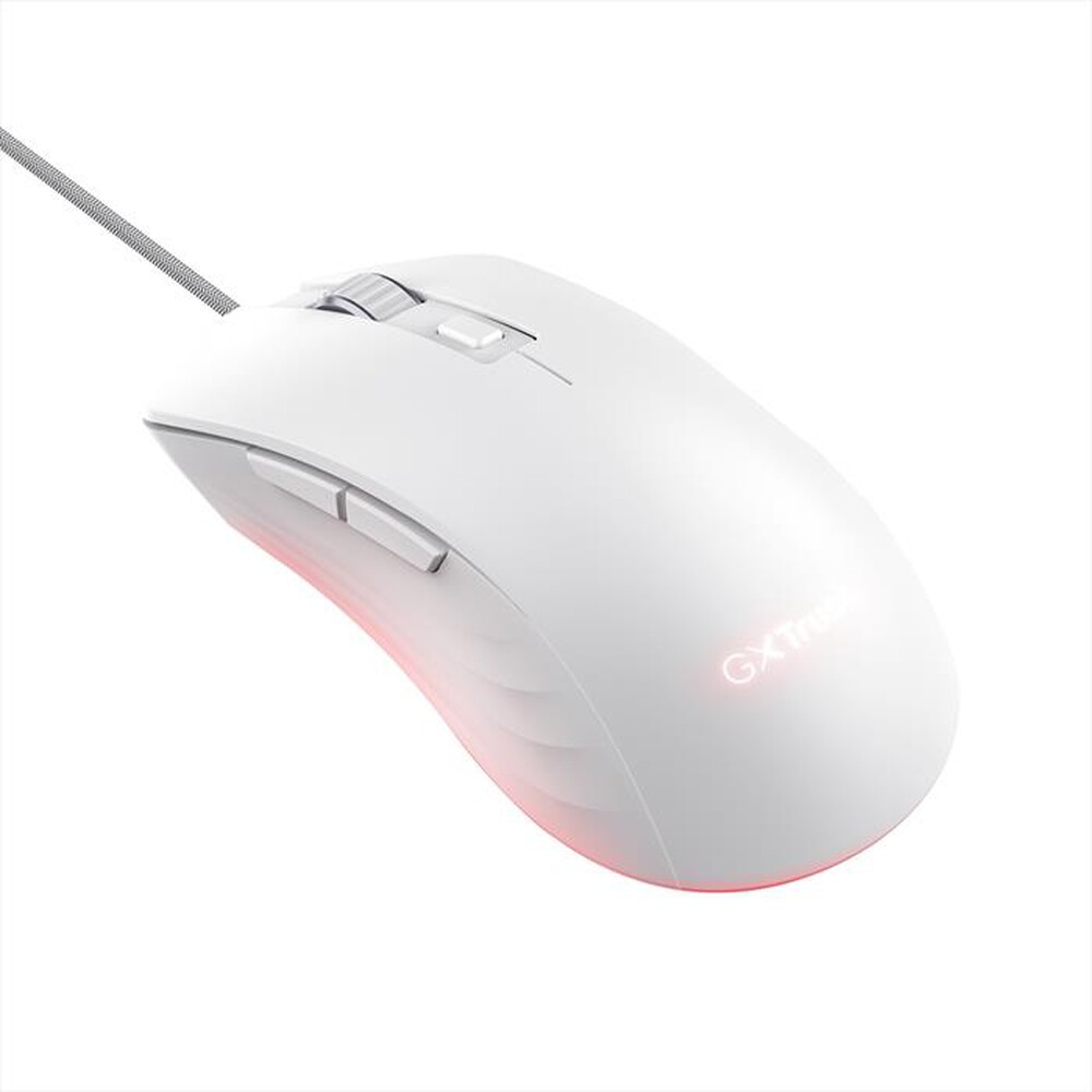 "TRUST - GXT924W YBAR+ GAMING MOUSE-White"