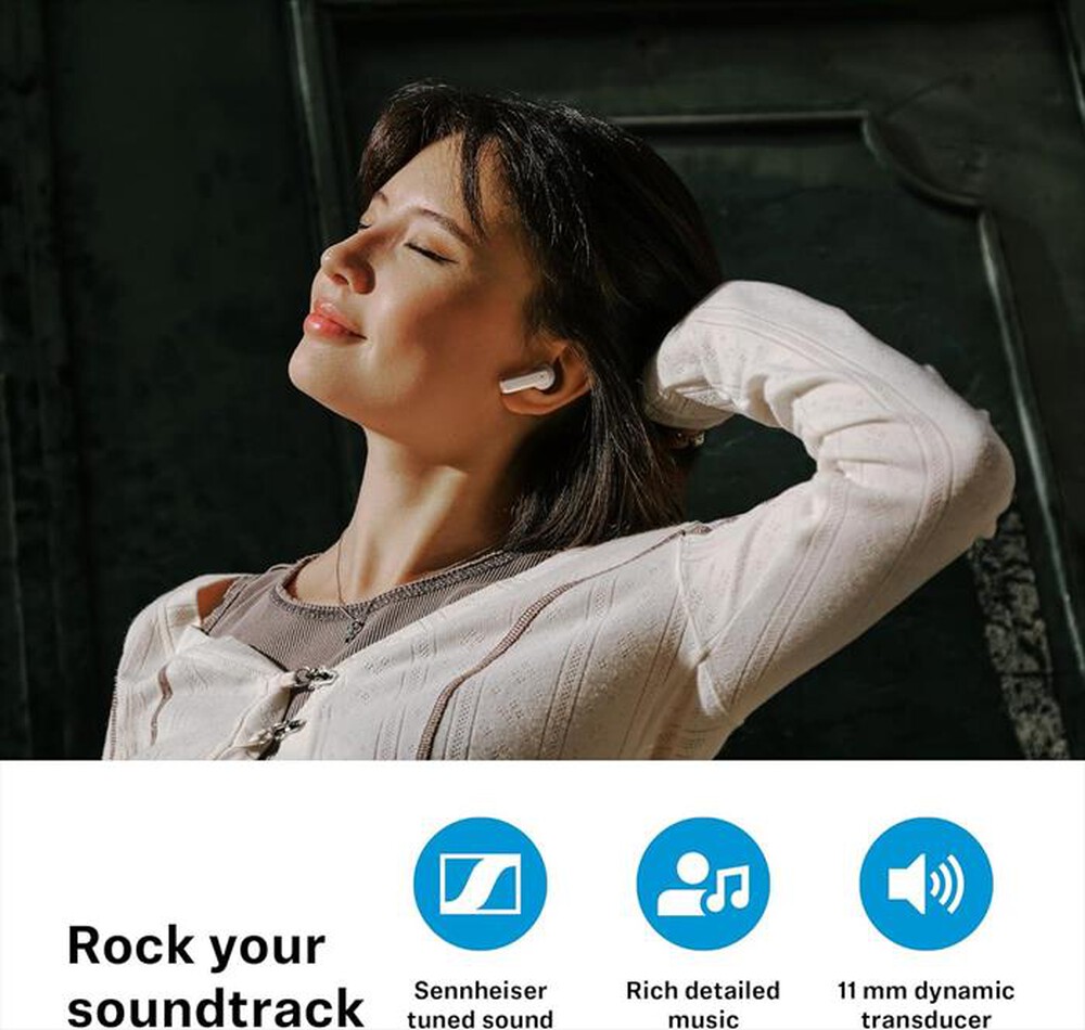 Immagine del prodotto SENNHEISER - True Wireless OPEN Auricolari ACCENTUM TW OPEN-NERO