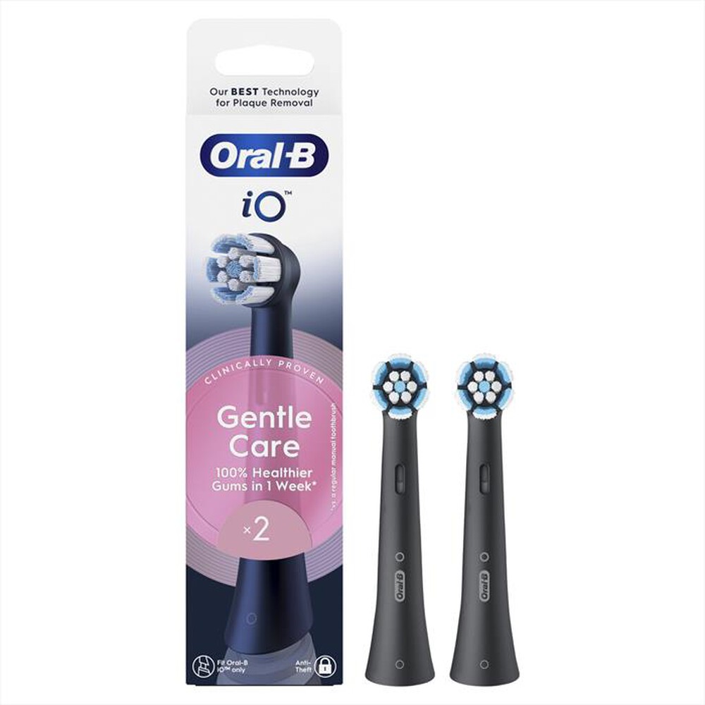 Immagine del prodotto ORAL-B - OB PW REFILL GENTLE CARE BLACK X2CT-NERO