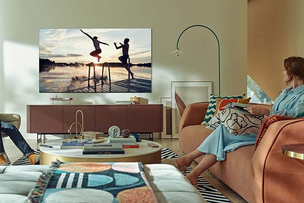 "SAMSUNG - Smart TV Neo QLED 4K 65” QE65QN95A-Carbon Silver"