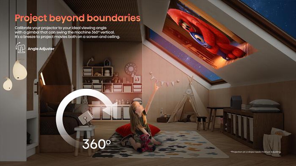 Immagine del prodotto HISENSE - Mini Proiettore Smart 4K M2 PRO-Grigio