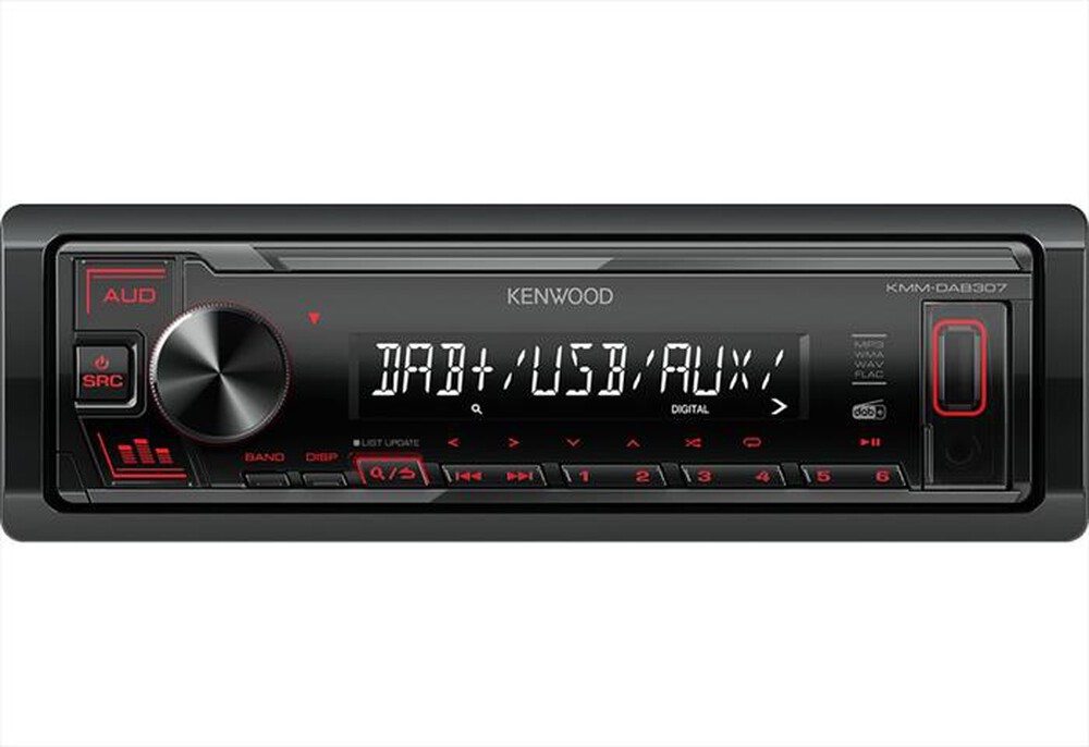 KENWOOD - SINTOLETTORE DIGITAL MEDIA KMM-DAB307-Nero
