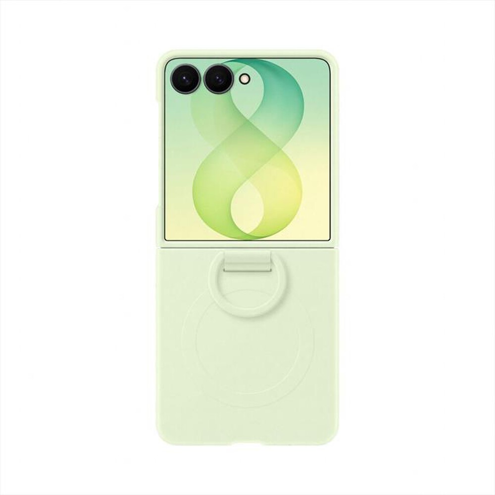 Immagine del prodotto SAMSUNG - Custodia Silicone Ring Magnet per Galaxy Z Flip8-Green