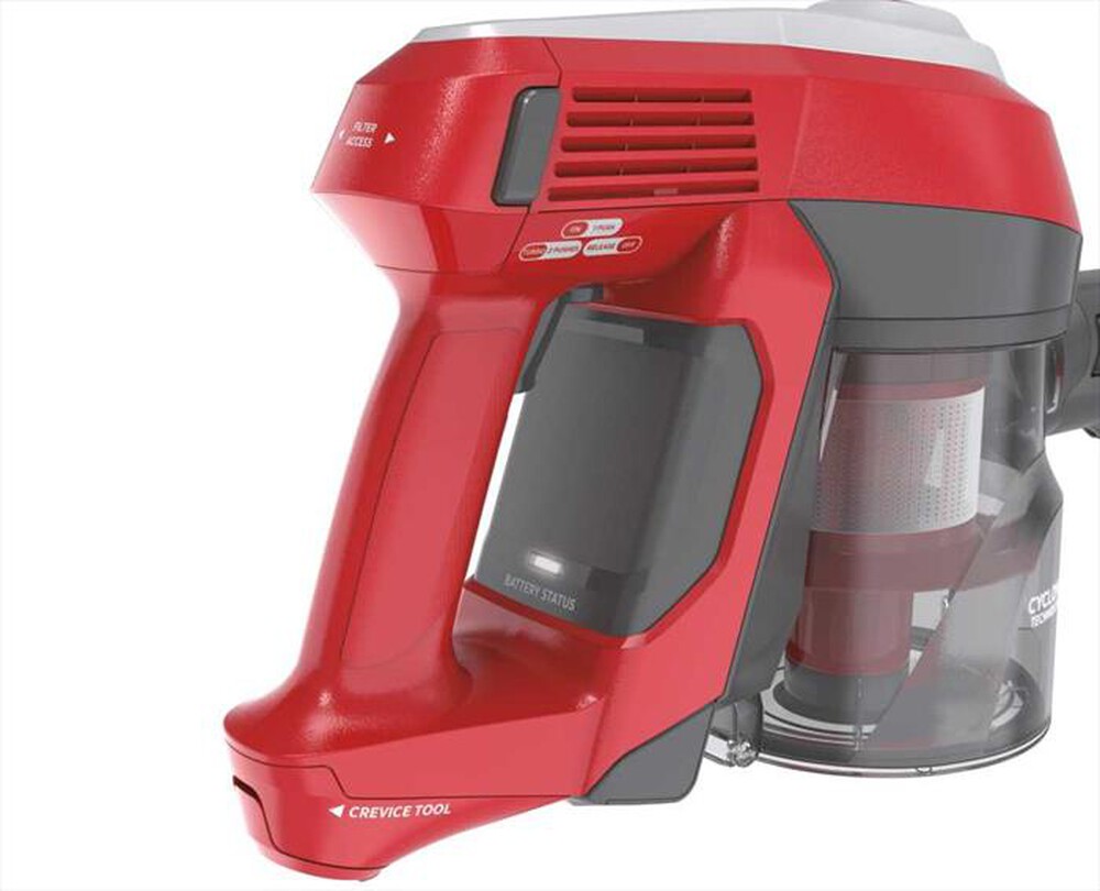 "HOOVER - HF122RH 011-Rosso, Argento"