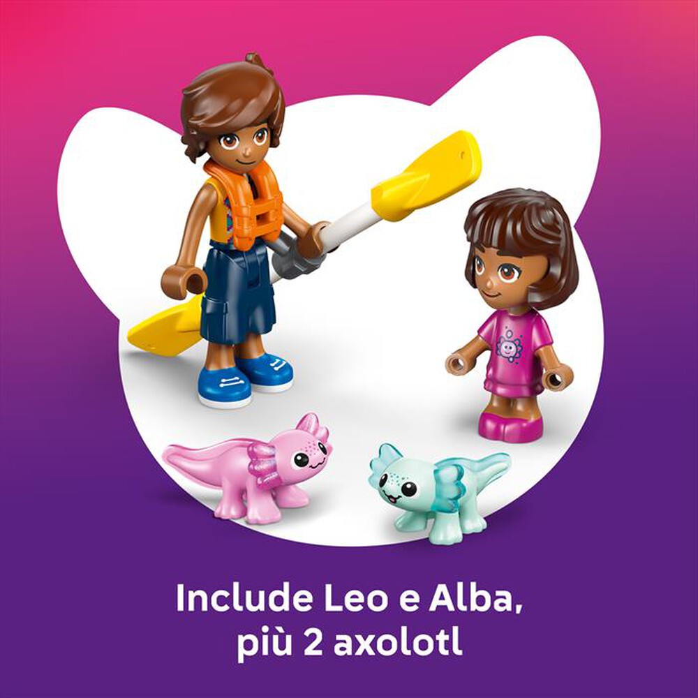 Immagine del prodotto LEGO - FRIENDS Barca d&rsquo;avventura Axolotl - 42681