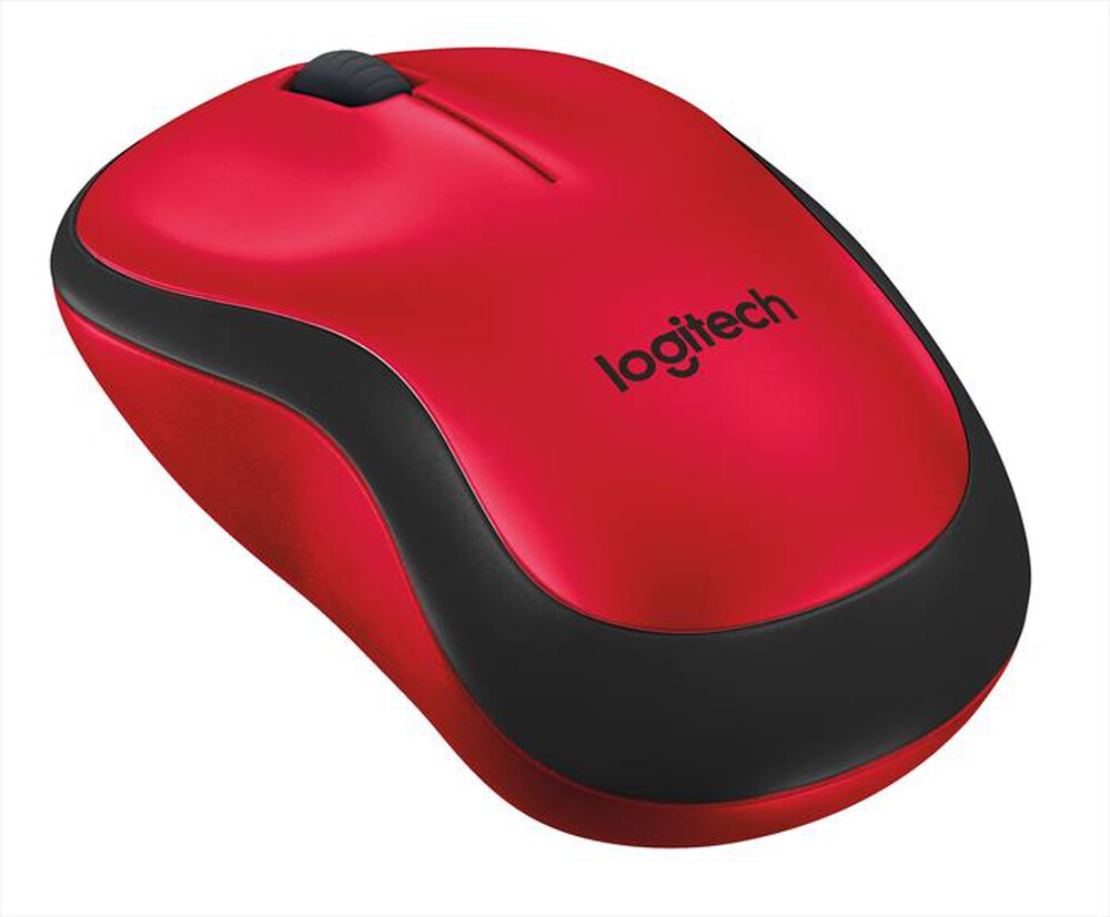 "LOGITECH - M220 SILENT ROSSO-Rosso"