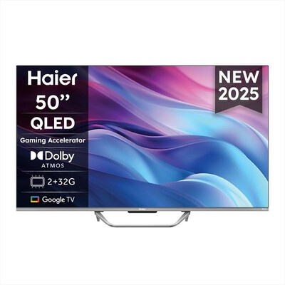 HAIER - Smart TV QLED UHD 4K 50" H50Q80FUX-Grigio