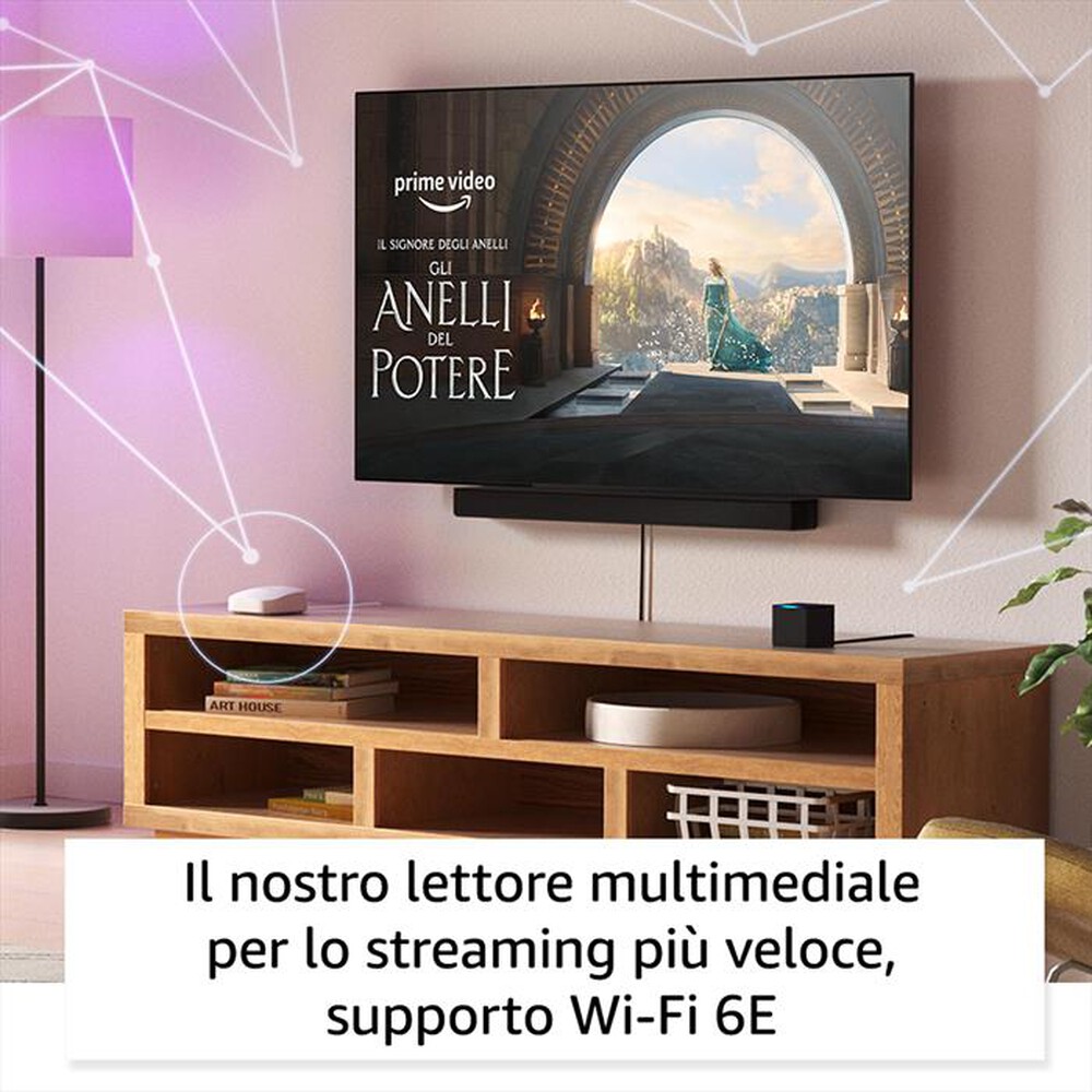 "AMAZON - NUOVO FIRE TV CUBE-Nero"