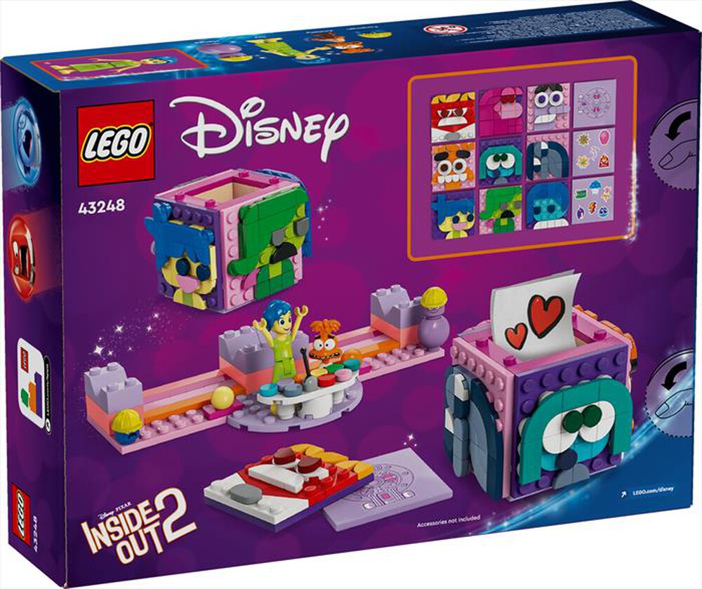 Immagine del prodotto LEGO - DISNEY Pixar Mood Cube di Inside Out 2 43248
