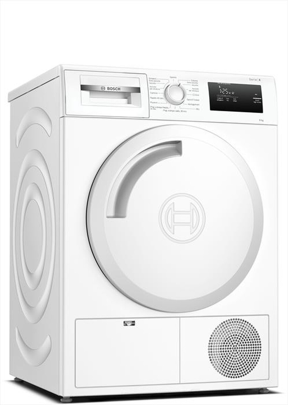 Immagine del prodotto BOSCH - Asciugatrice Serie 4 WTH83058II 8Kg Classe F-Bianco