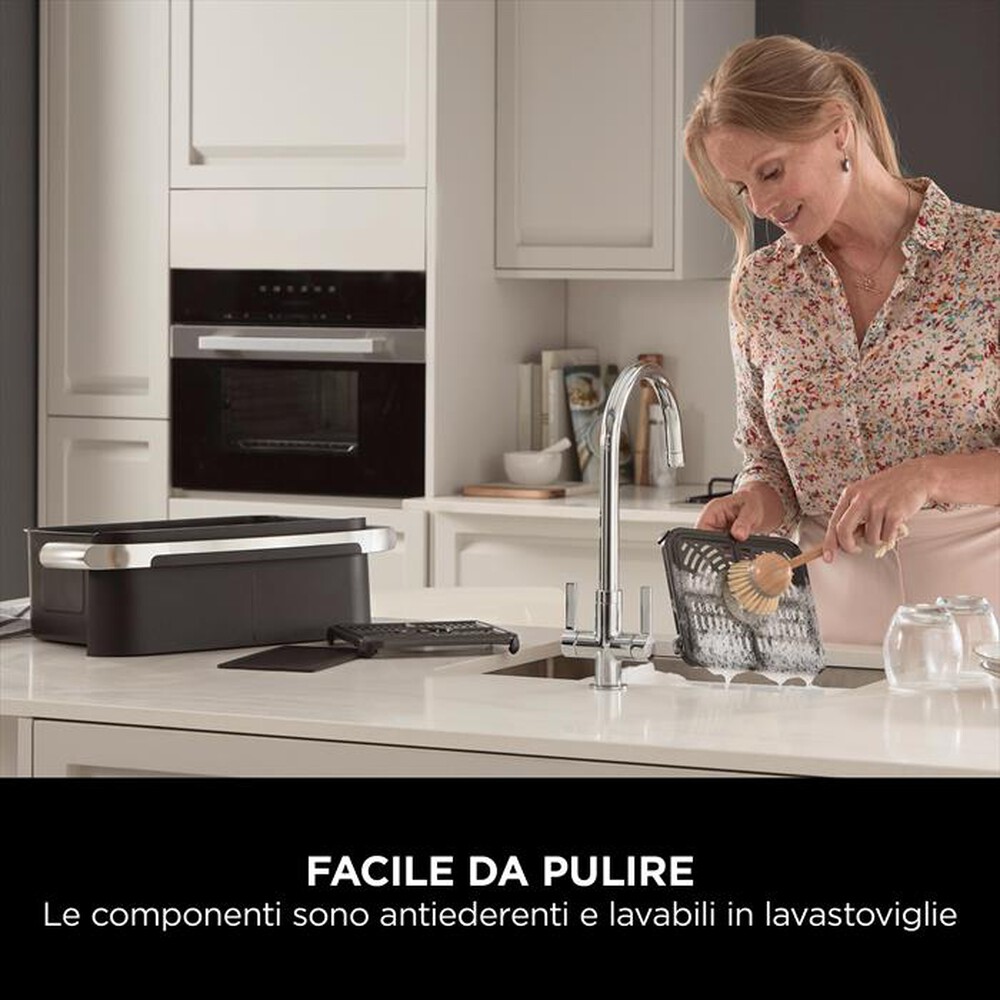 "NINJA - Friggitrice ad aria FLEXDRAWER DA 10,4L-nero"