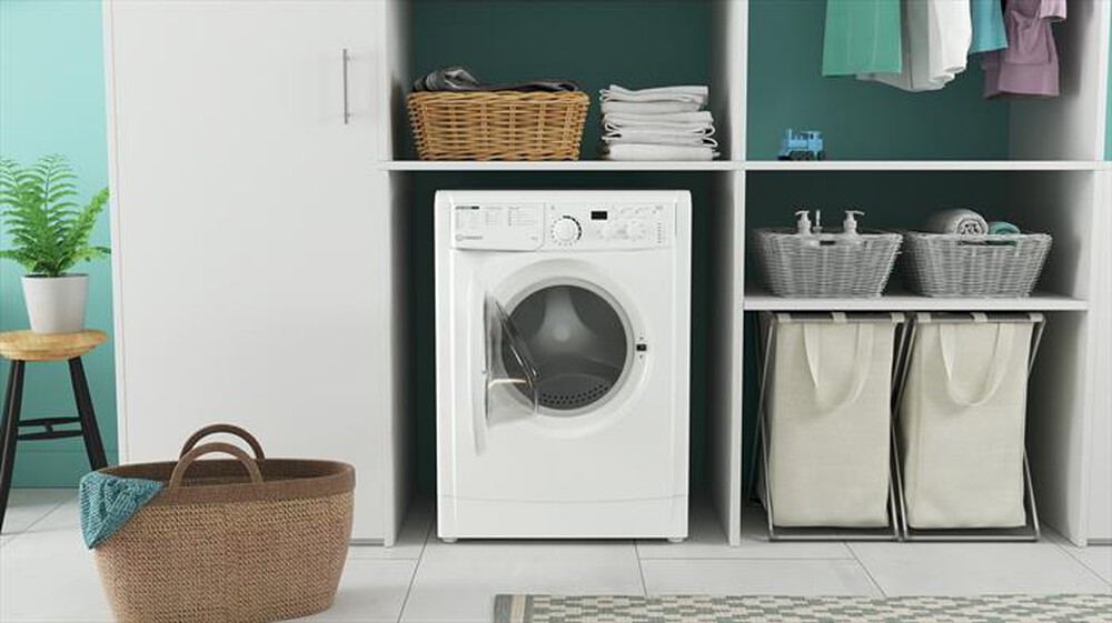 "INDESIT - Lavatrice slim EWSD 61251 W IT N 6 Kg Classe F-Bianco"