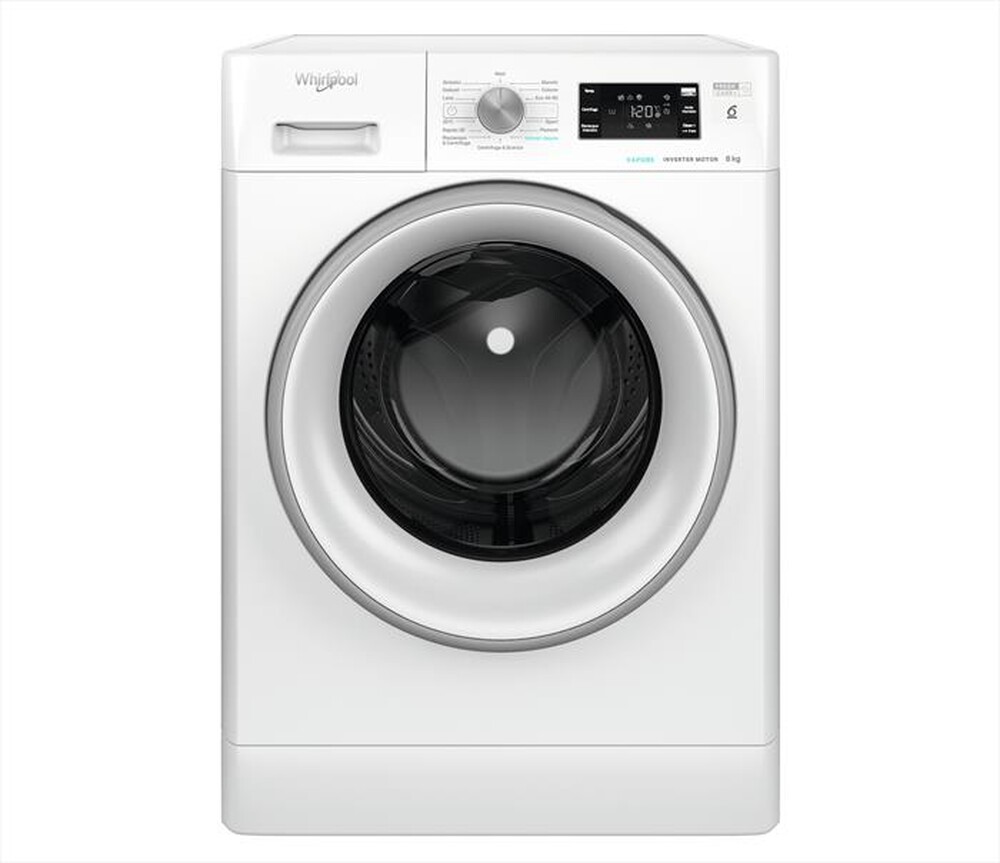 Immagine del prodotto WHIRLPOOL - Lavatrice FRESHCARE FFB 8258 SV IT 8 Kg Classe C-Bianco