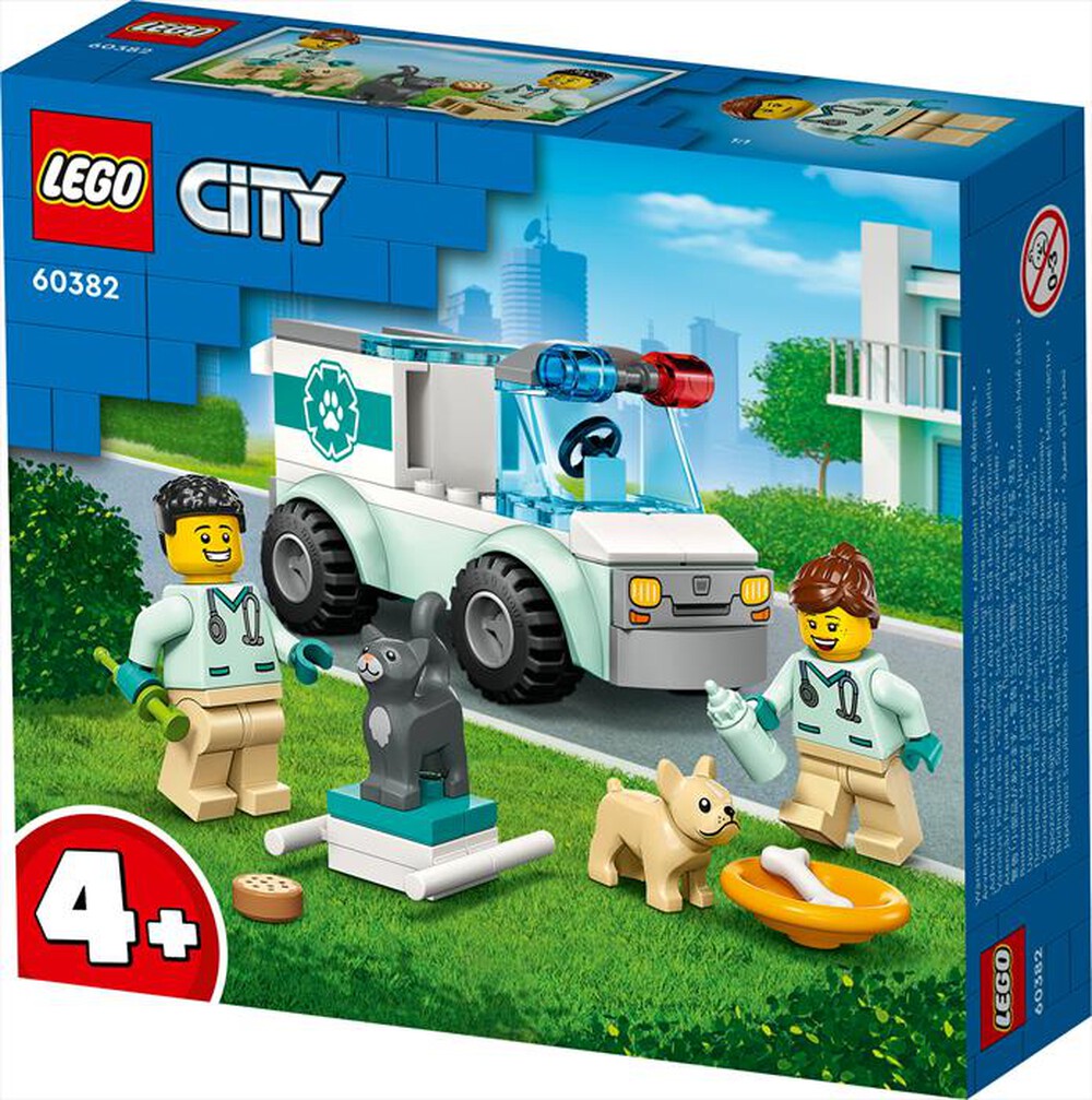Immagine del prodotto LEGO - CITY FURGONCINO DI SOCCORSO DEL VETERINARIO -60382