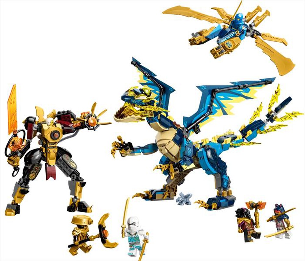 "LEGO - NINJAGO Dragone elem. vs. Mech Imperatrice - 71796"