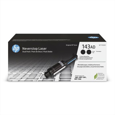 HP - NEVERSTOP HP 143AD-Nero, Combo Pack