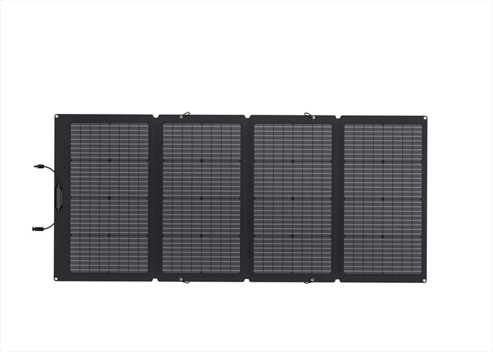 "ECOFLOW - Pannello solare portatile bifacciale 220W-nero"