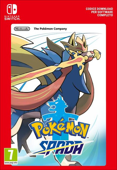 NINTENDO - POK&Eacute;MON SPADA - CODICE DOWNLOAD